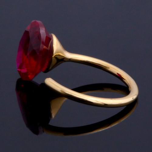 SYNTHESIS RUBY RING