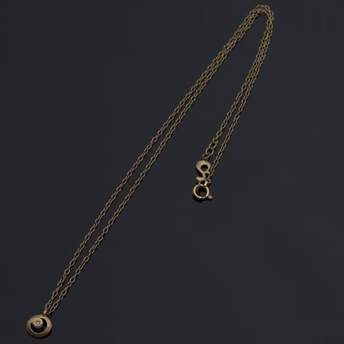 GOLDEN CRESCENT MOON WITH A STAR NECKLACE