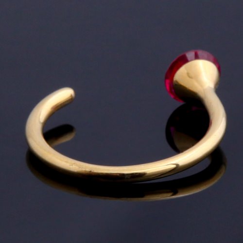 SYNTHESIS RUBY RING ROUND