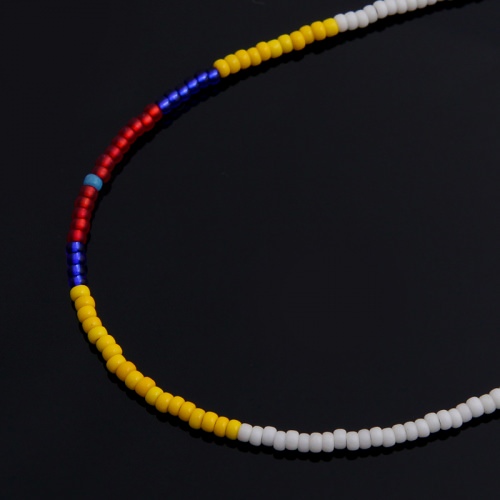 SEED BEADS NECKLACE(WHITE)
