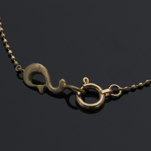 GOLDEN CRESCENT MOON WITH A STAR NECKLACE
